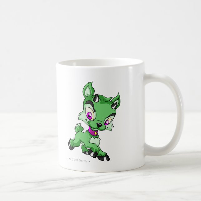 Ixi Green Coffee Mug (Right)