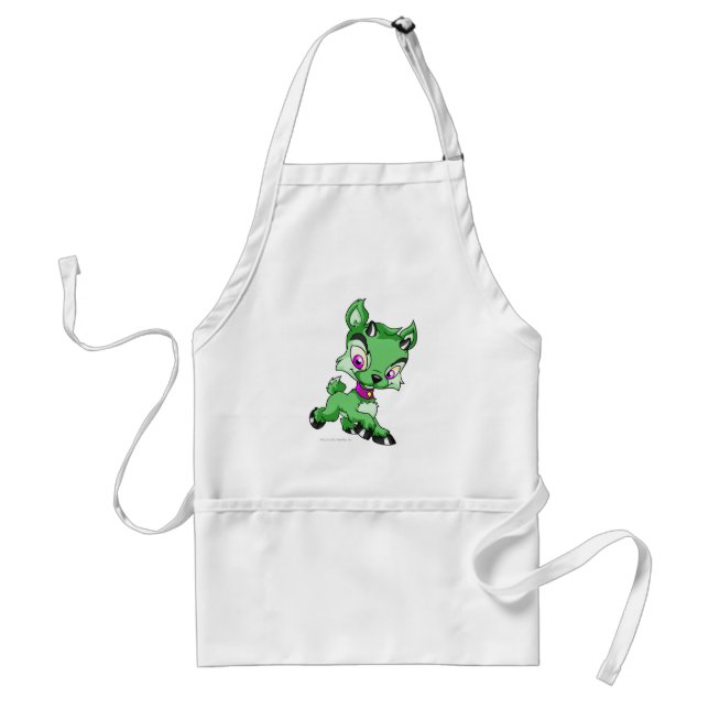 Ixi Green Standard Apron (Front)