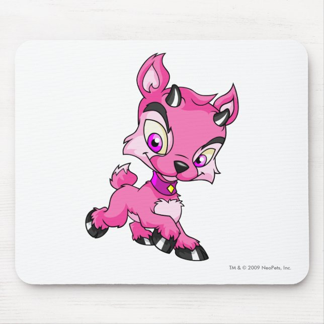 Ixi Pink Mouse Mat (Front)