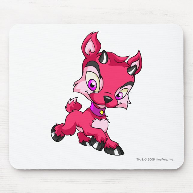 Ixi Red Mouse Mat (Front)