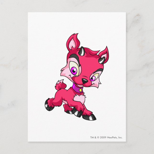 Ixi Red Postcard (Front)