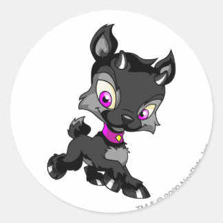 Ixi Shadow Classic Round Sticker