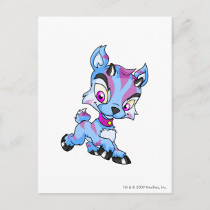 Ixi Striped Postcard