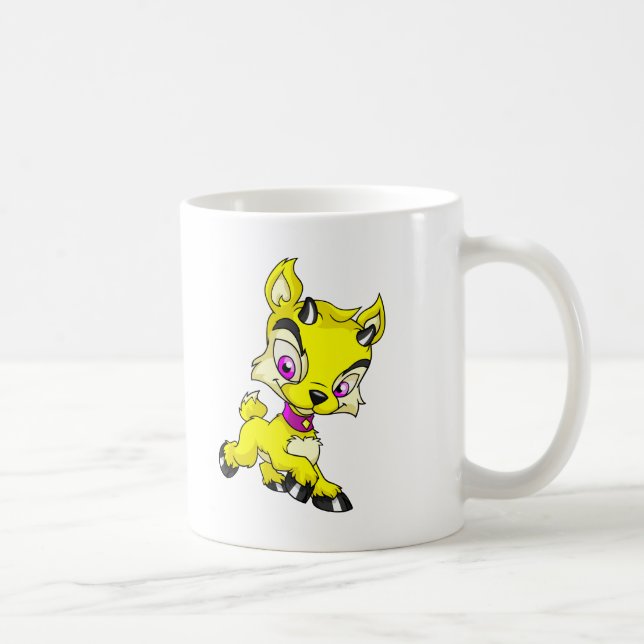 Ixi Yellow Coffee Mug (Right)