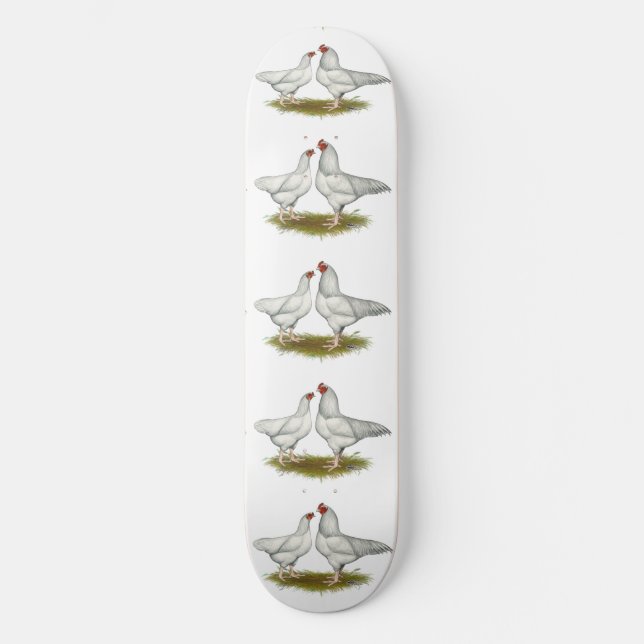 Ixworth Chickens Skateboard (Front)