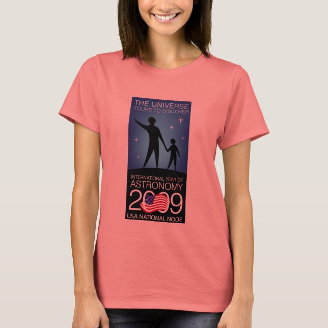 IYA2009 - US Node: Ladies Ringer T-Shirt (Front)