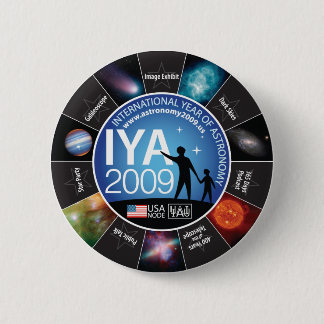 IYA 2009 6 CM ROUND BADGE