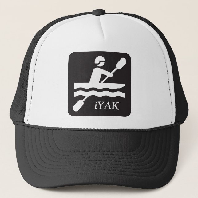 iYAK, Kayaking Cap (Front)