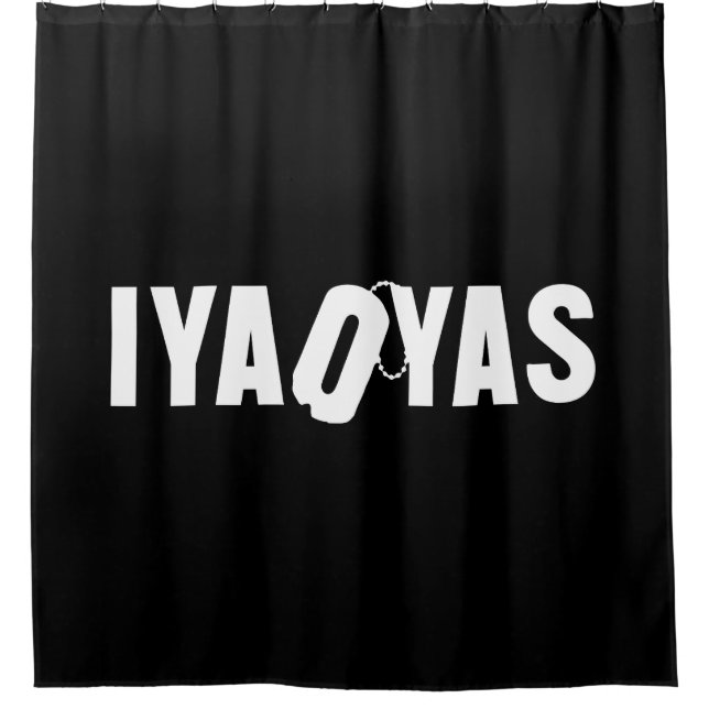 IYAOYAS SHOWER CURTAIN (Front)