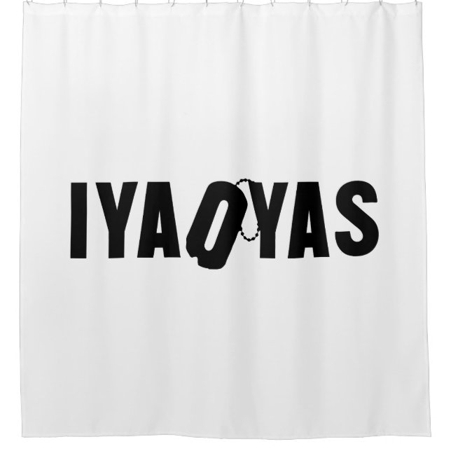 IYAOYAS SHOWER CURTAIN (Front)