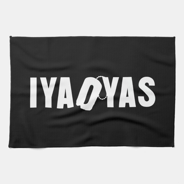 IYAOYAS TEA TOWEL (Horizontal)