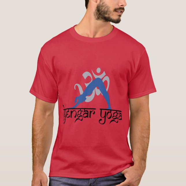 Iyengar Yoga gift T-Shirt (Front)