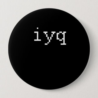 iyq 10 cm round badge