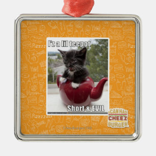 I'z a lil teepot metal tree decoration