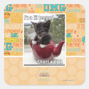 I'z a lil teepot square sticker