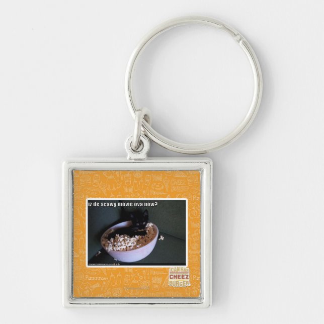 Iz de scawy movie ova now? key ring (Front)