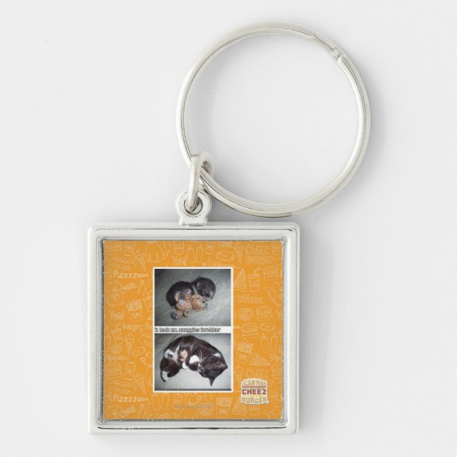 iz hadz mr. snuggies forebber key ring (Front)