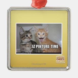 iz pikture time metal tree decoration