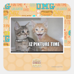 iz pikture time square sticker