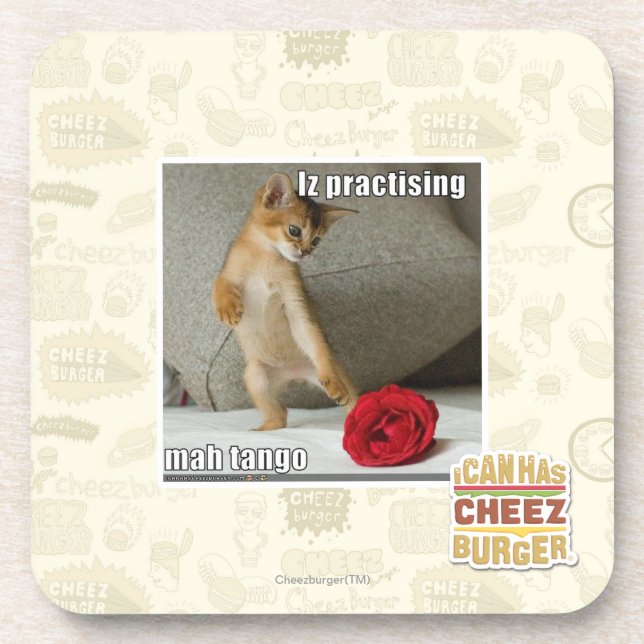 Iz practising mah tango coaster (Front)