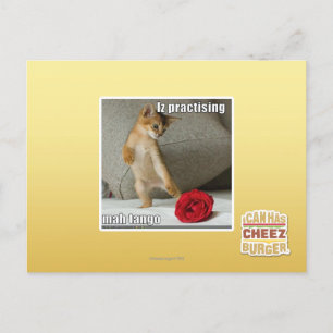 Iz training mah tango postcard