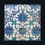 Izmir Tiles Magnet<br><div class="desc">Famous blue Izmir tiles in the Rustem Pasha Mosque,  Istanbul,  Turkey.</div>