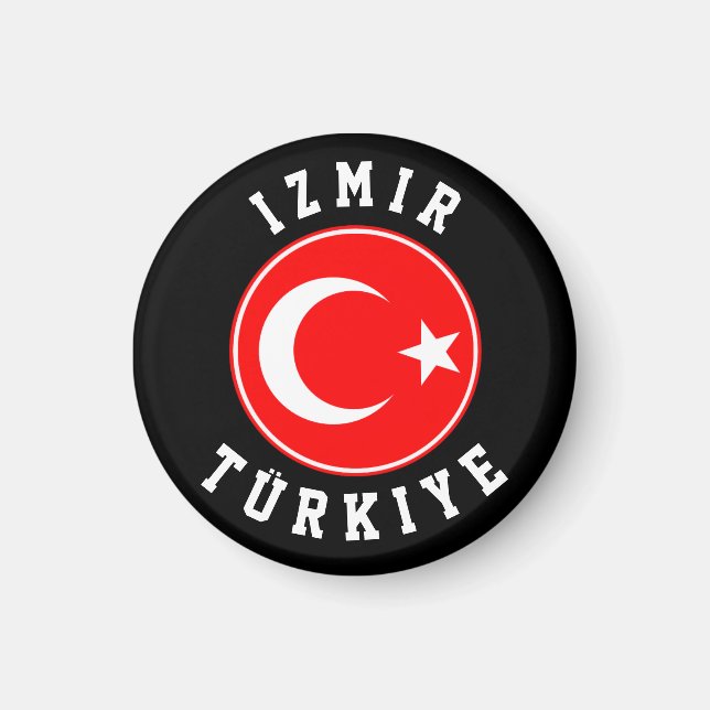 Izmir, Turkey Magnet (Front)
