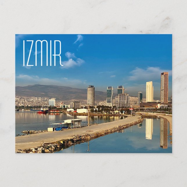 Izmir Turkey Postcard (Front)