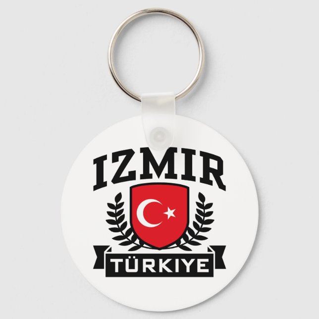 Izmir Turkiye Key Ring (Front)