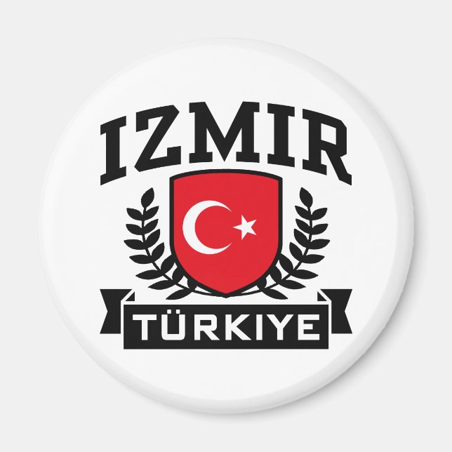 Izmir Turkiye Magnet (Front)