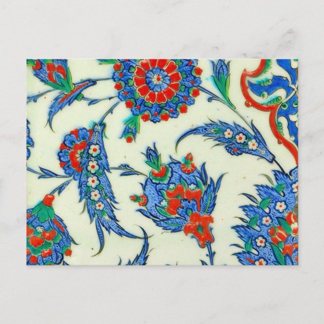 iznic ceramics Postcard (Front)