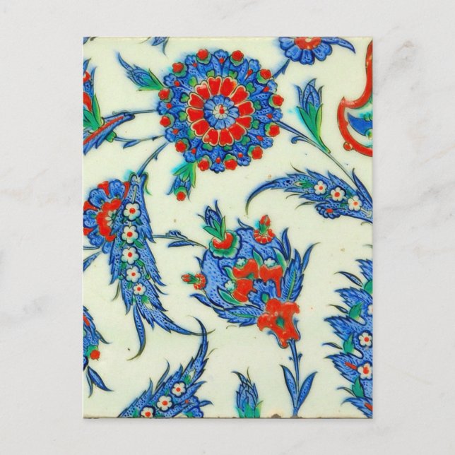 iznic ceramics Postcard (Front)