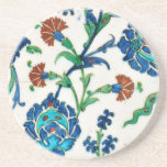 iznik ceramics coaster<br><div class="desc">Traditional for Turkey floral design. Colour photo from Topkapi palace in Istanbul,  Turkey</div>