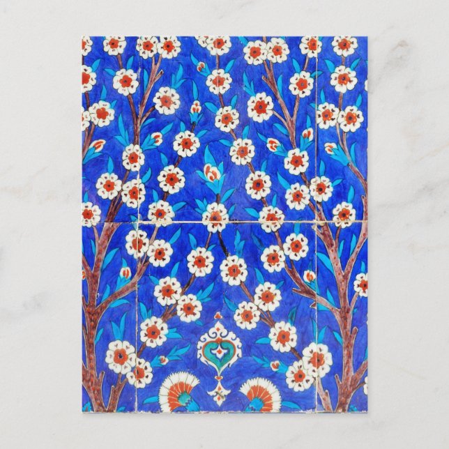 iznik ceramics Postcard (Front)