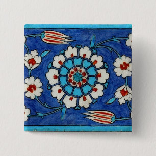 iznik tile Button