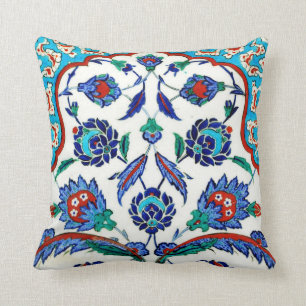 iznik tile cushion