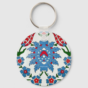 iznik tile key ring