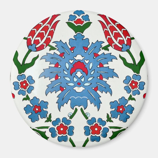 iznik tile magnet (Front)