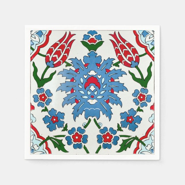 iznik tile napkin (Front)
