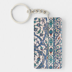 Iznik Tiles Intertwined Key Ring