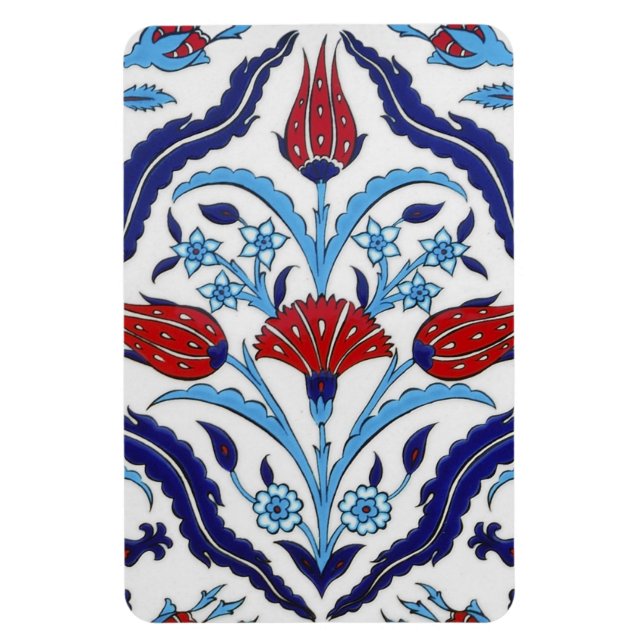 Iznik tiles Premium Magnet (Vertical)