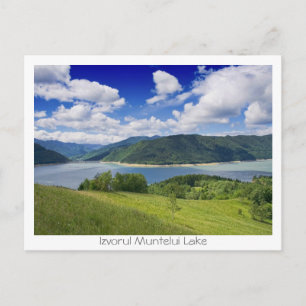 Izvorul Muntelui Lake Postcard