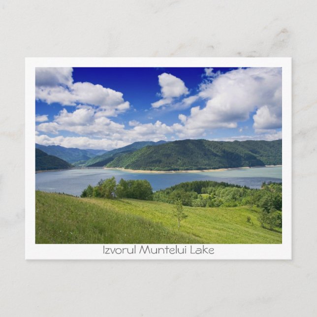 Izvorul Muntelui Lake Postcard (Front)