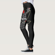 Izzumman Womens Apparel Leggings Black