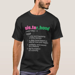 J15 Ninen 08 Aka African Sisterhood Noun Hand Sign T-Shirt