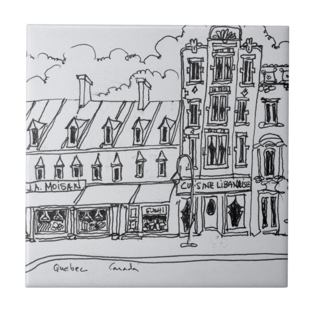 J.A. Moisan Grocery Store | Canada Tile (Front)