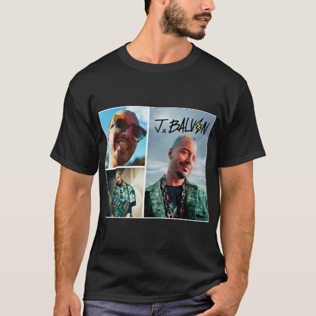 J Balvin Rapper T-Shirt (Front)