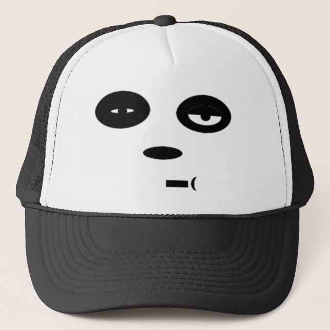 J. Bear Face Trucker Hat (Front)