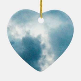 J Cloud Photo Ceramic Tree Decoration