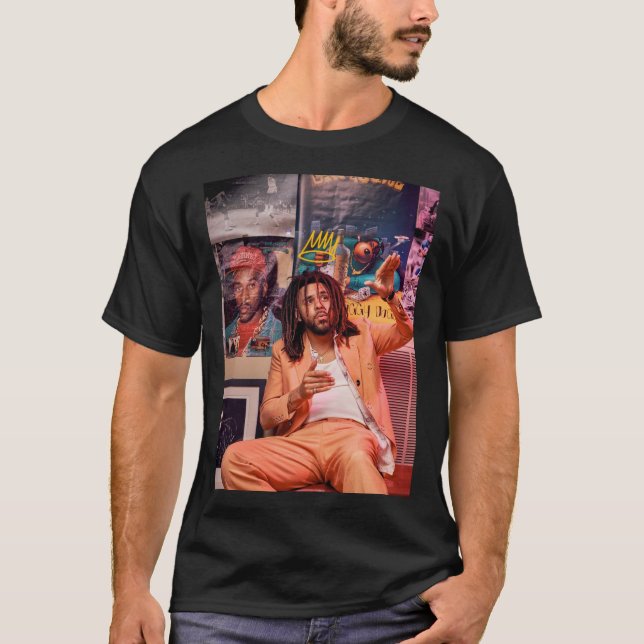 J Cole – King Cole  Cole World Poster T-Shirt (Front)